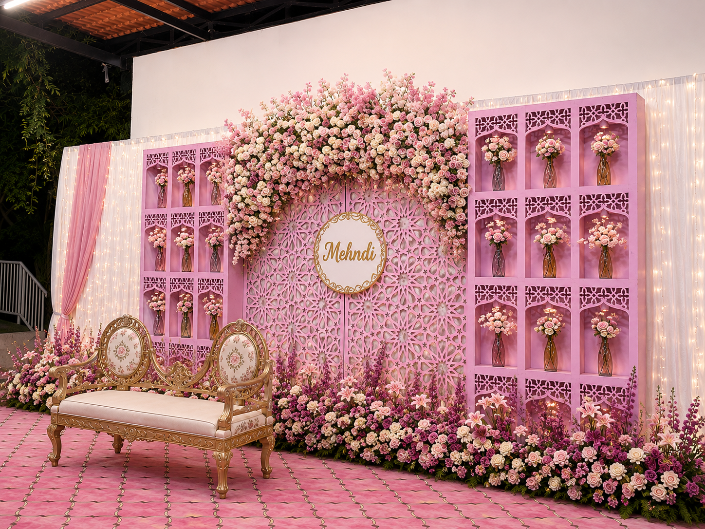 Outdoor Mehandi Spaces