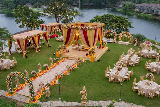 Elegant Banquet Hall Interior