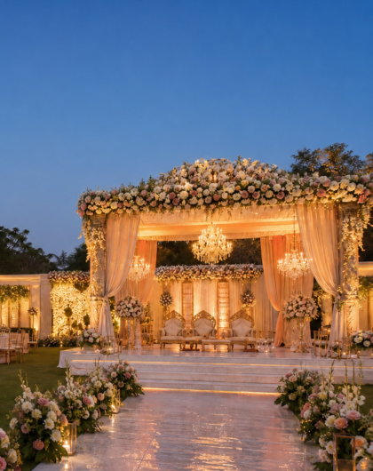 Open-Air Wedding Decoration Ideas for Bangalore